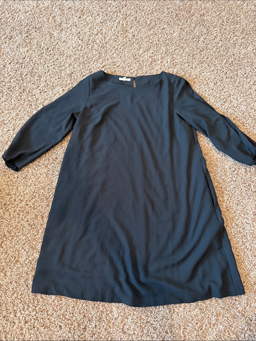 Maurices Black Long Sleeve Mini Dress